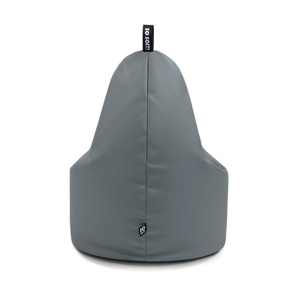 Czerwony worek do siedzenia z imitacji skóry Lull XL – So Soft?-image-4