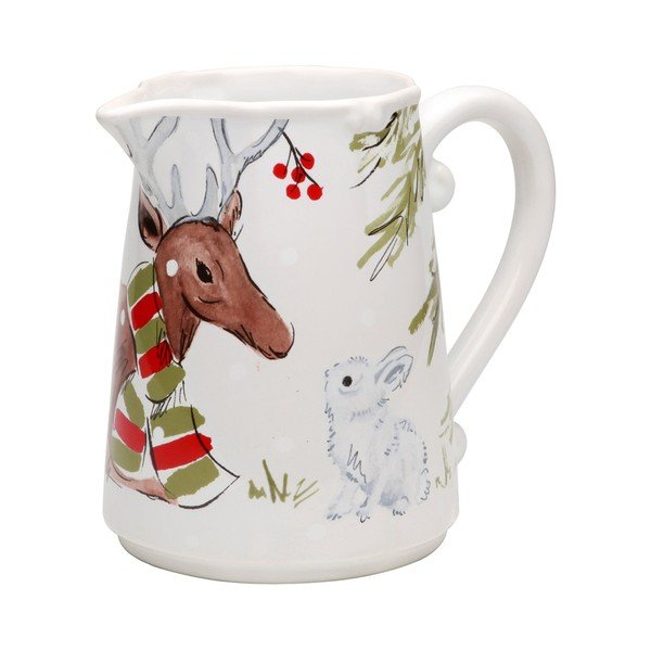 Kamionkowy świąteczny dzbanek Casafina Deer Friends, 1,9 l