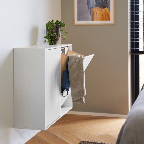 Biały ścienny kosz na pranie Laundry Box – ReCollector-image-3