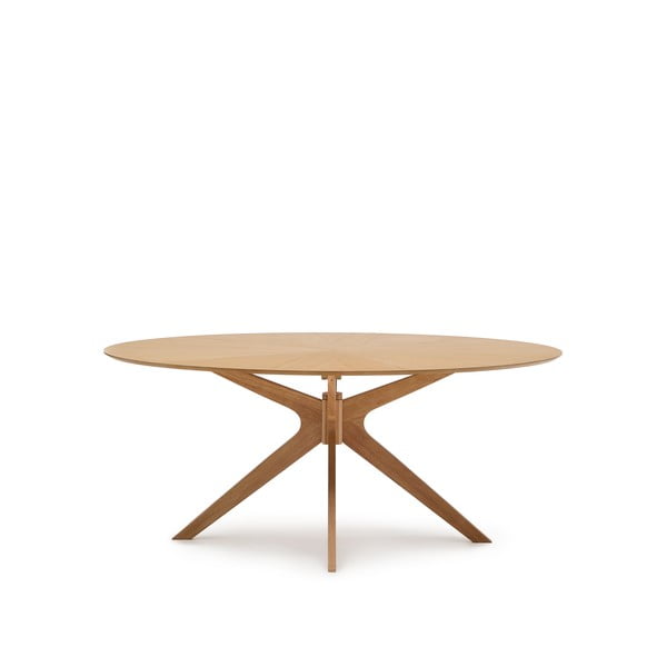 Stół z blatem w dekorze dębu 110x180 cm Naanim – Kave Home