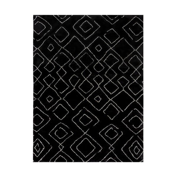 Czarny dywan odpowiedni do prania 120x170 cm Imran – Flair Rugs