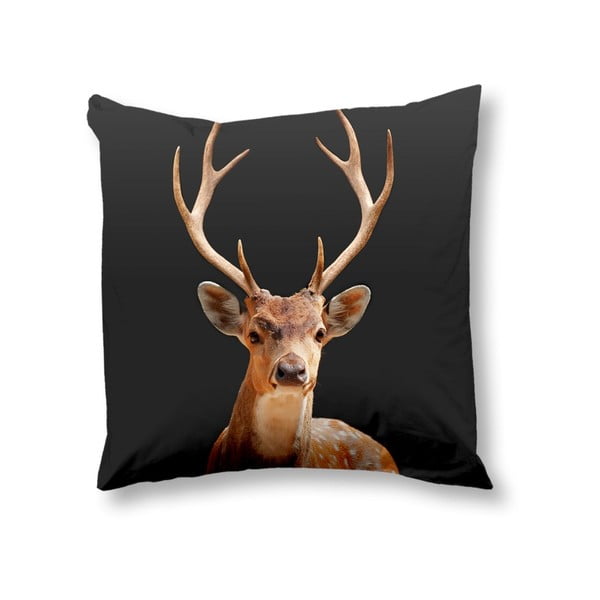 Poszewka na poduszkę Deer Anthracite, 50x50 cm
