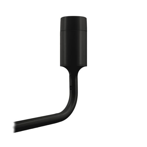 Czarny metalowy kinkiet bez klosza Santé – UMAGE-image-3