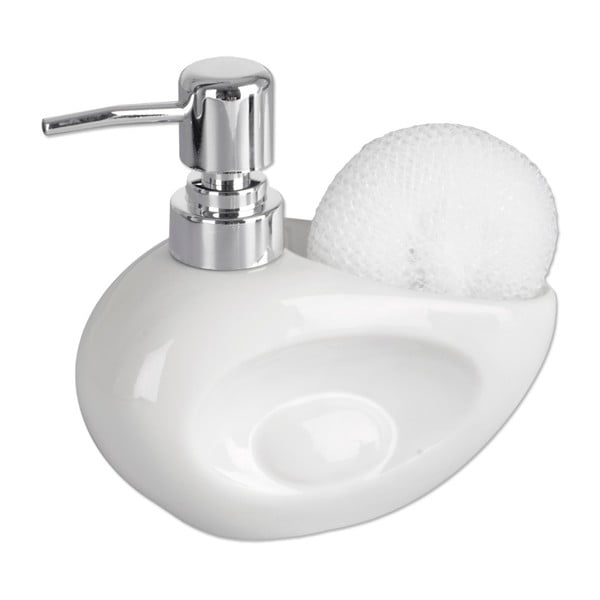 Biały dozownik do mydła Orion Ibis
