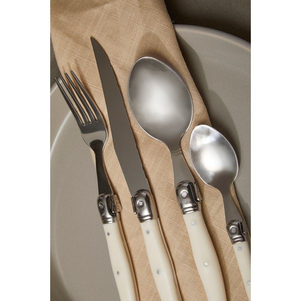 Sztućce ze stali nierdzewnej w kremowo-miedzianym kolorze 16 szt. Swiss – Premier Housewares-image-1