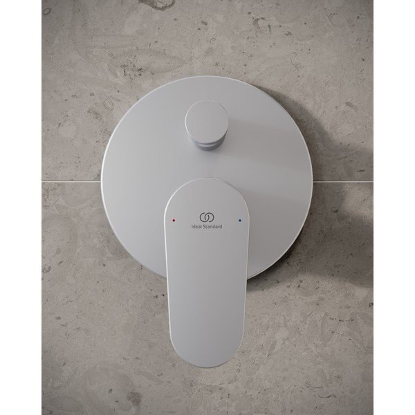 Podtynkowa bateria ścienna w kolorze matowego srebra Cerafine O – Ideal Standard-image-1