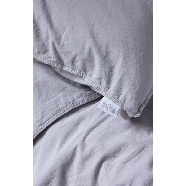 Jasnoszara pościel Walra Stewart, 140x220 cm-image-2