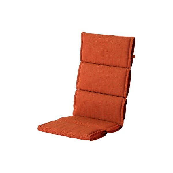 Czerwono-pomarańczowa poduszka na fotel ogrodowy Hartman Casual, 123x50 cm