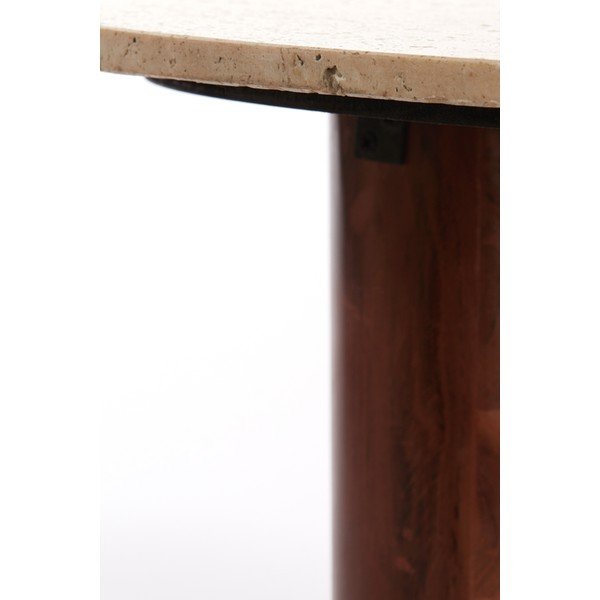 Brązowy stolik 72x90 cm Mahelona – Light & Living-image-3