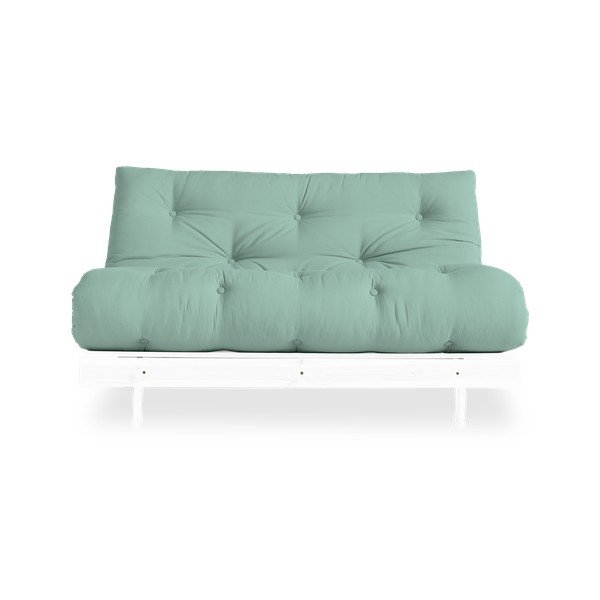 Sofa rozkładana Karup Design Roots White/Mint-image-3