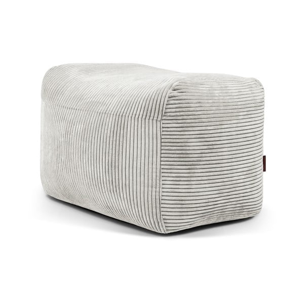 Kremowy sztruksowy worek do siedzenia Plus 70 Lounge – SLOWDOWN