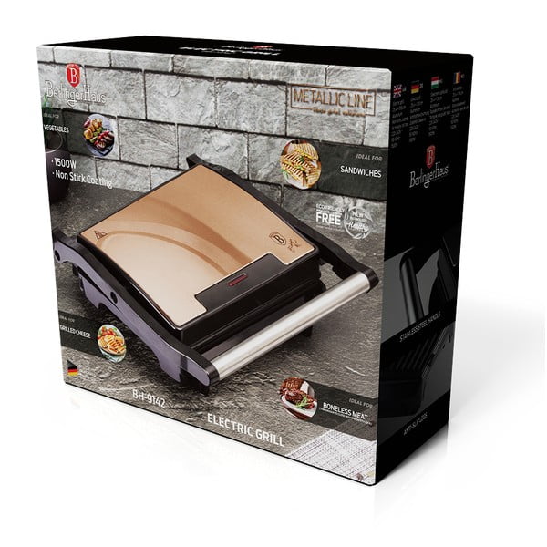 Grill eklektyczny Rosegold Metallic Line – BerlingerHaus-image-3