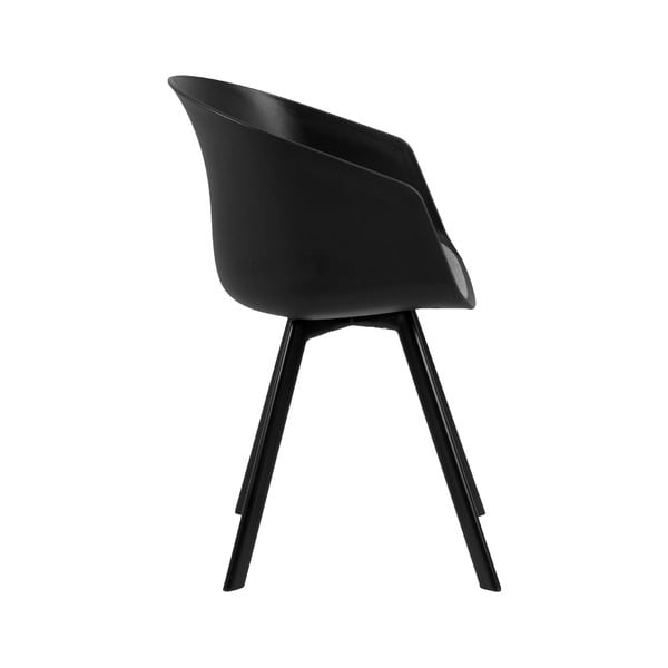 Czarne/szare krzesło Moon – Interstil-image-2