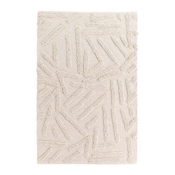 Kremowy dywan odpowiedni do prania 60x90 cm Athena – douceur d'intérieur