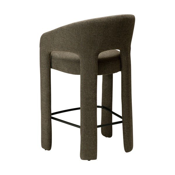 Hoker w kolorze khaki (wysokość siedziska 67 cm) Splendor – DAN-FORM Denmark-image-3