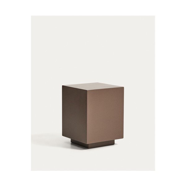 Stolik ogrodowy betonowy 35x35 cm Rustella – Kave Home-image-4