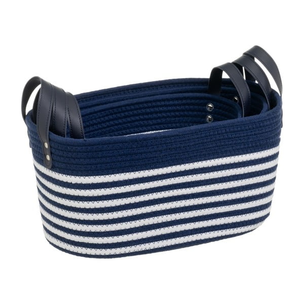 Tekstylne koszyki zestaw 3 szt. 38x22x20 cm – Casa Selección-image-4