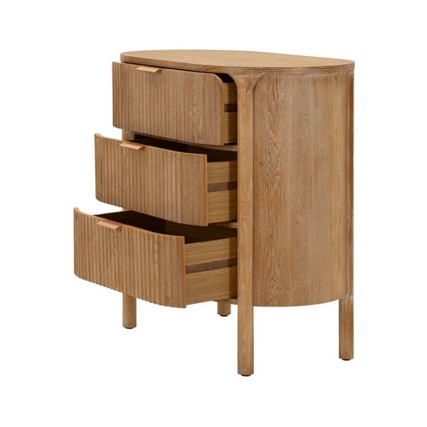 Komoda z litego drewna jodłowego w naturalnym kolorze 80,5x82x47 cm Gothenburg – Mauro Ferretti-image-3