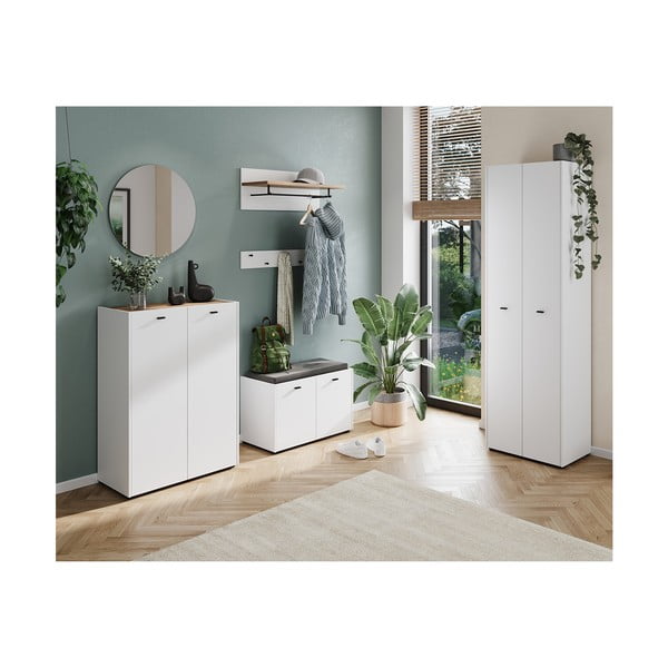 Biała szafka na buty Lucena – Germania-image-4