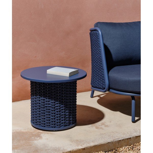 Metalowy okrągły stolik ogrodowy ø 50 cm Sedalis – Kave Home-image-2