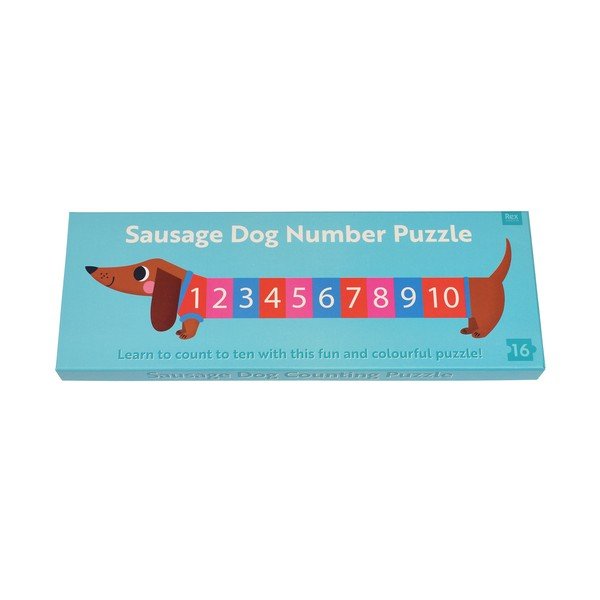Puzzle (liczba elementów 16) Sausage Dog – Rex London-image-2