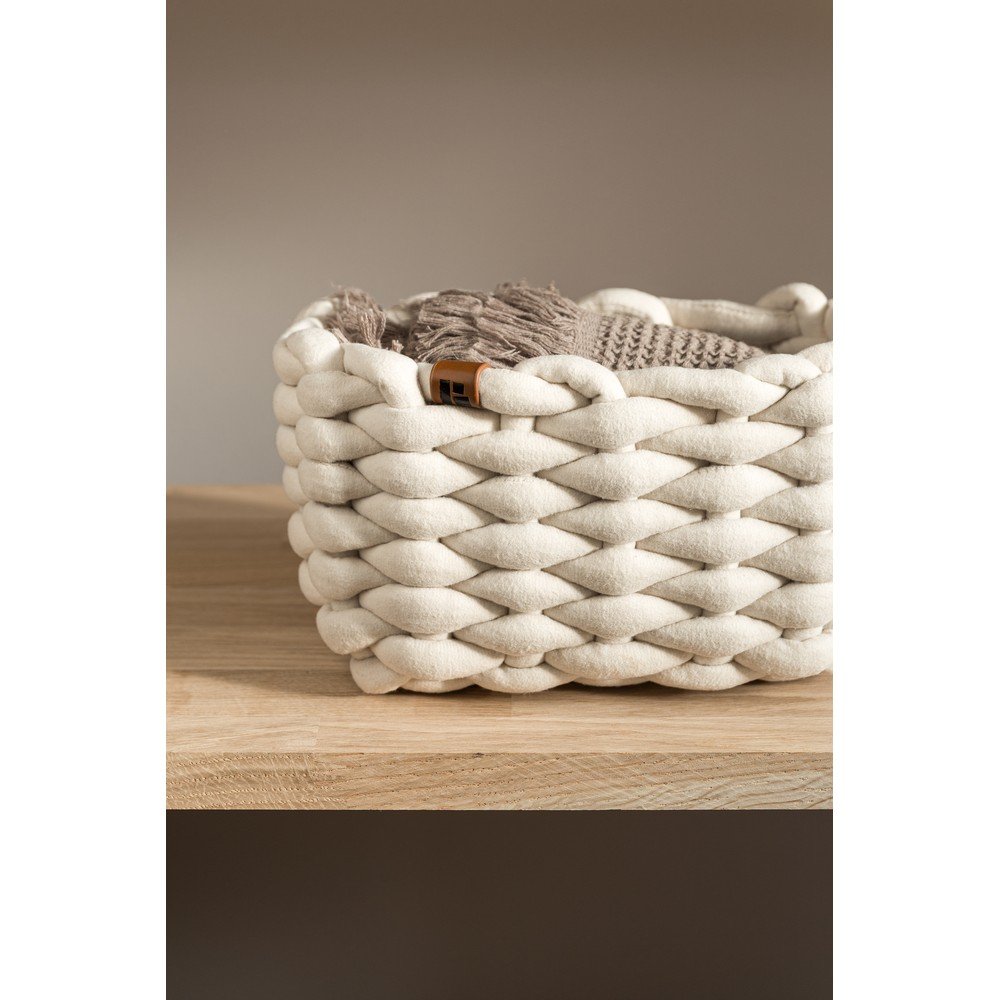Tekstylny koszyk 20x15x11 cm Peach Skin S – Bigso (zdjęcie 3)