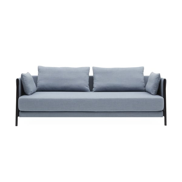Jasnoniebieska rozkładana sofa Softline Madison