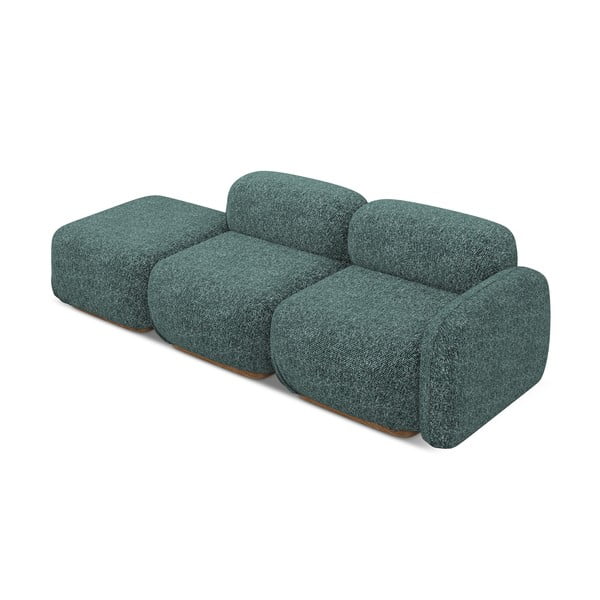 Turkusowy szezlong modułowy (prawostronny) Ailani – Makamii-image-4