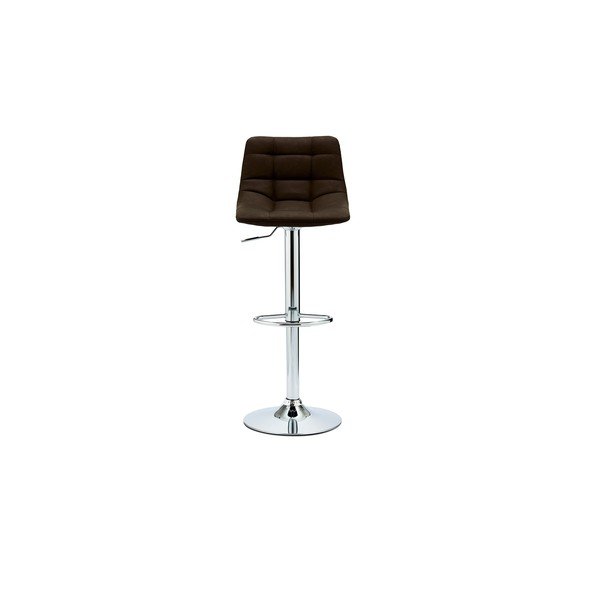 Ciemnobrązowe hokery obrotowe zestaw 2 szt. 88 cm Mario – Furnhouse-image-3