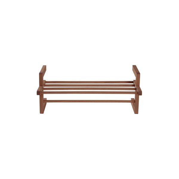 Wieszak z litego drewna sosnowego w ciemnym naturalnym kolorze 70x30 cm Eddison – Jotex-image-2