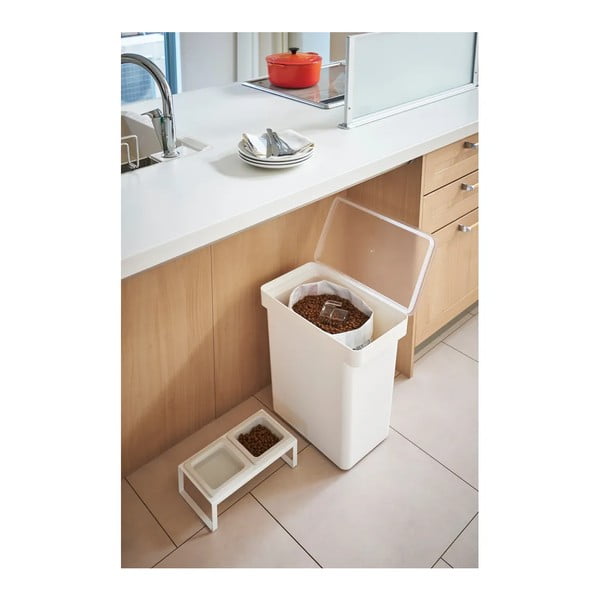 Zestaw miski i pojemnika na karmę dla czworonoga Tower – YAMAZAKI-image-1