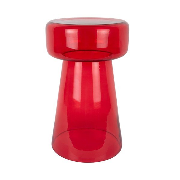 Szklany okrągły stolik ø 30 cm Corcho  – Leitmotiv