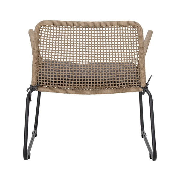 Szaro-beżowy fotel ogrodowy Mundo – Bloomingville-image-3