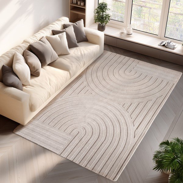 Kremowy dywan 160x230 cm Pompei – Ayyildiz Carpets-image-1