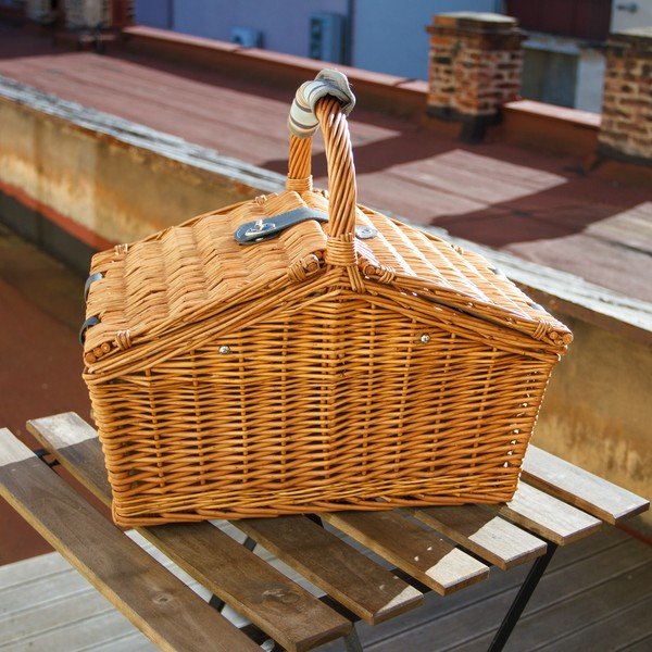 Kosz piknikowy Wicker dla 4 osób-image-3