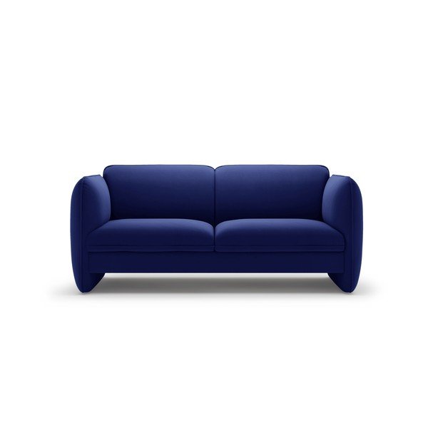 Niebieska aksamitna sofa 168 cm Georgia – Micadoni 