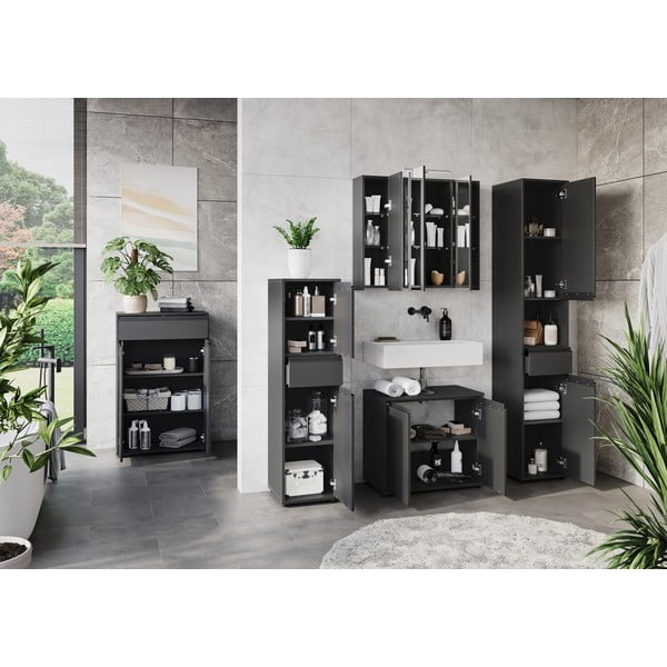 Antracytowy zestaw łazienkowy Lemont – Germania-image-2