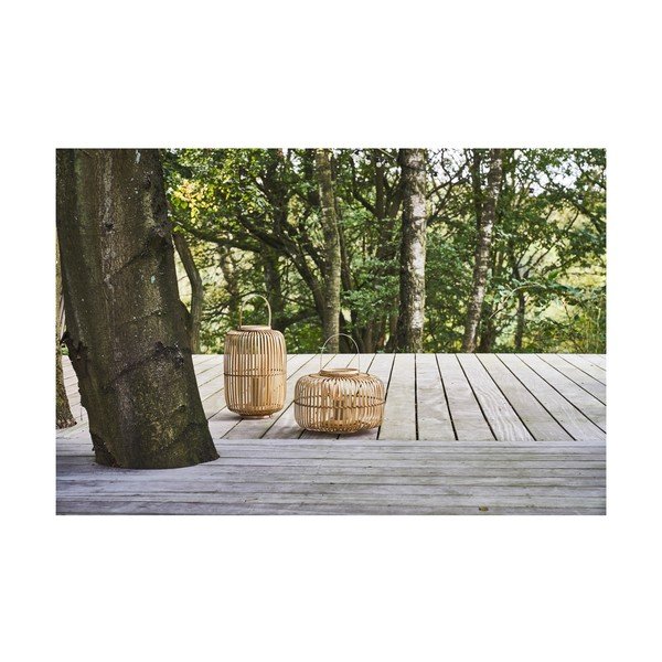 Bambusowy lampion (wysokość 25 cm) Alia – Villa Collection-image-1
