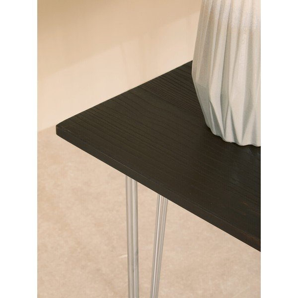 Stół z litego drewna wiązu ø 80 cm District – Premier Housewares-image-4