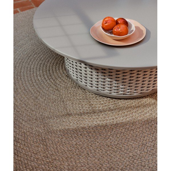 Metalowy okrągły stolik ogrodowy ø 99 cm Sedalis – Kave Home-image-2