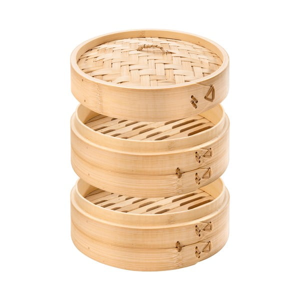 Bambusowy koszyk do gotowania na parze Nikko – Tescoma-image-3