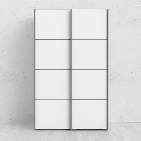 Biała szafa Tvilum Verona, 122 x 202 cm-image-1