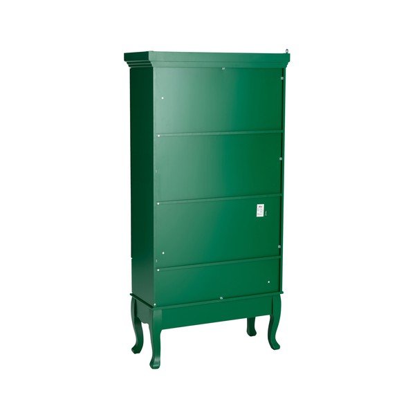 Zielona witryna z płyty MDF wisząca 85x170,5x35 cm Prato – Ellos Home-image-3