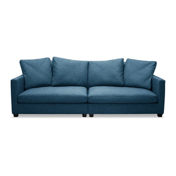 Niebieska sofa 3-osobowa Vivonita Hugo