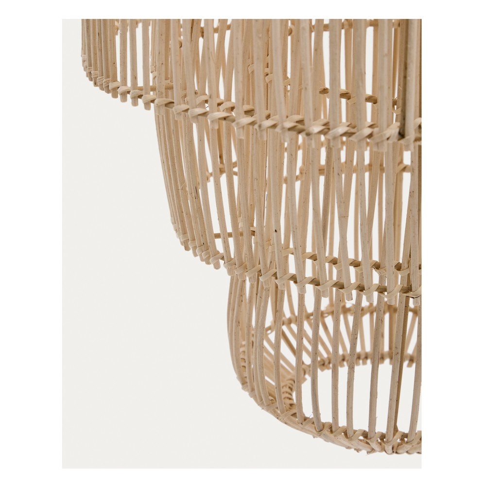 Rattanowy abażur w naturalnym kolorze ø 38 cm Janoa – Kave Home (zdjęcie 4)