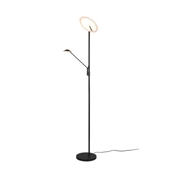 Lampa stojąca LED ze ściemniaczem w kolorze matowej czerni (wysokość 180 cm) Brantford – Trio-image-2