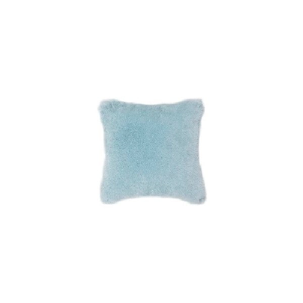 Niebieska poduszka Tiseco Home Studio Fluffy, 45x45 cm
