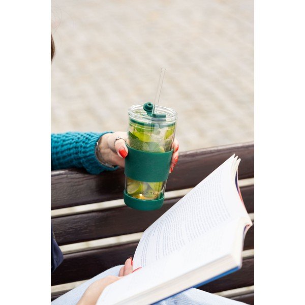 Zielony kubek termiczny 600 ml Fuori – Vialli Design-image-4