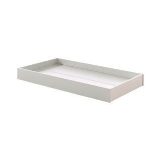 Biała szuflada pod łóżko dziecięce Vipack Junior, 70 x 140 cm