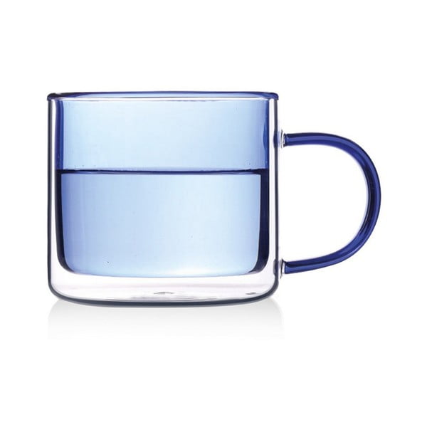Niebieski szklany kubek – Hermia